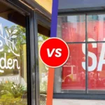 Clear vs Opaque Window Signs: What’s Best for You