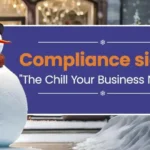 Frosty Fun: Compliance Signs with a Comic Twist