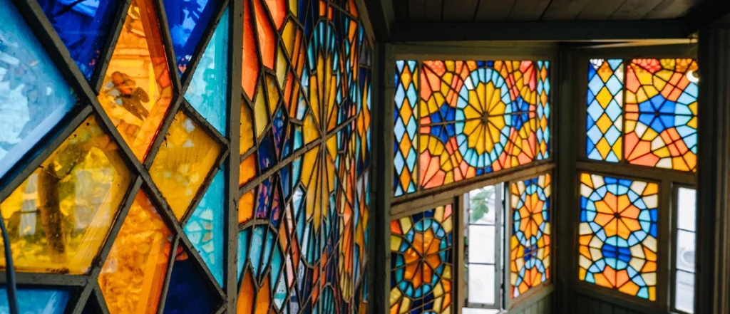 Stained-Glass Window for Home Decor