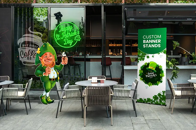 St. Patrick’s Day Signage for Businesses: How to Use Green, Gold, and Shamrocks for Marketing